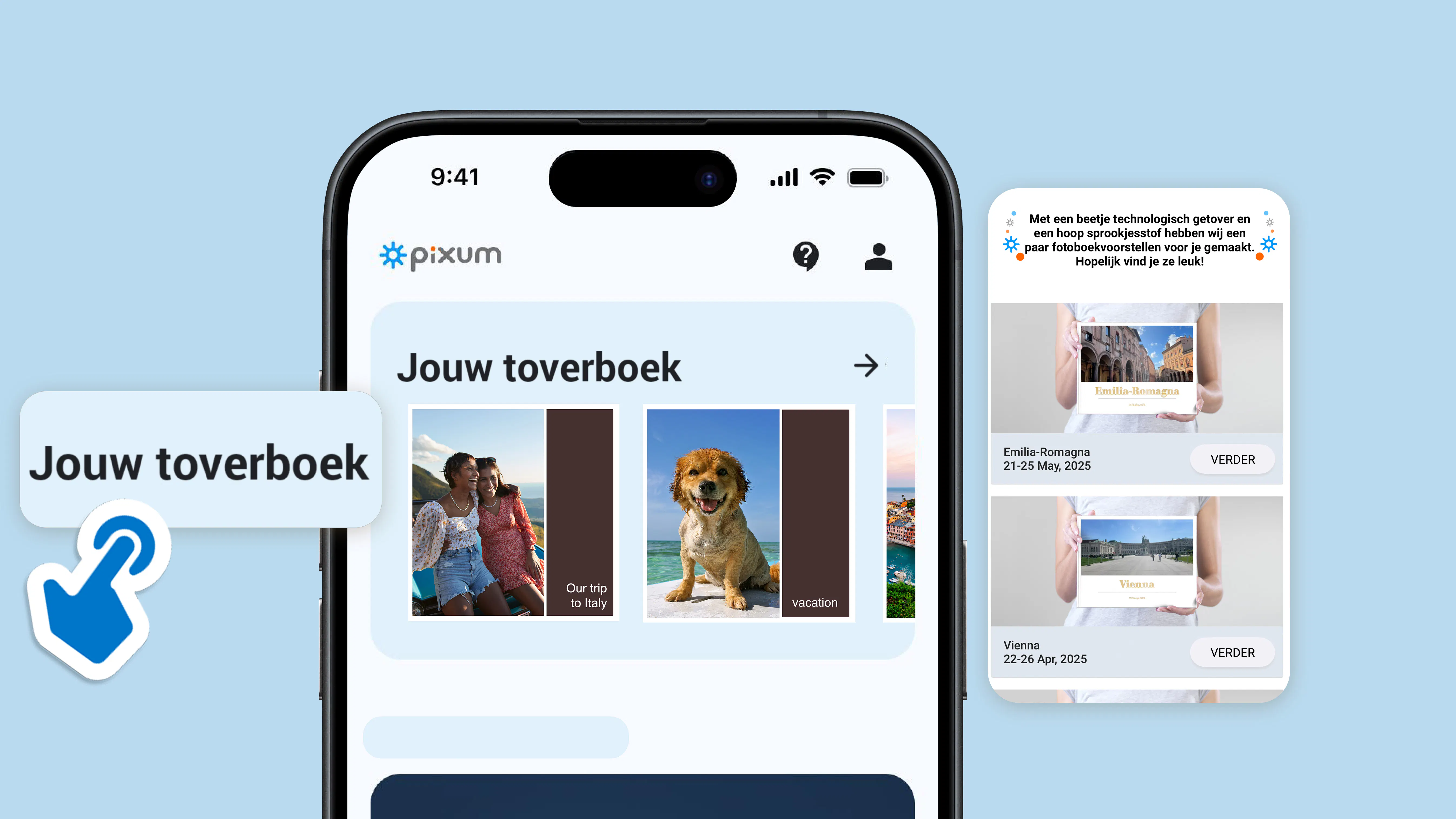 Automatische fotoboeken maken met de Pixum App Automatische fotoboeken maken met de Pixum App