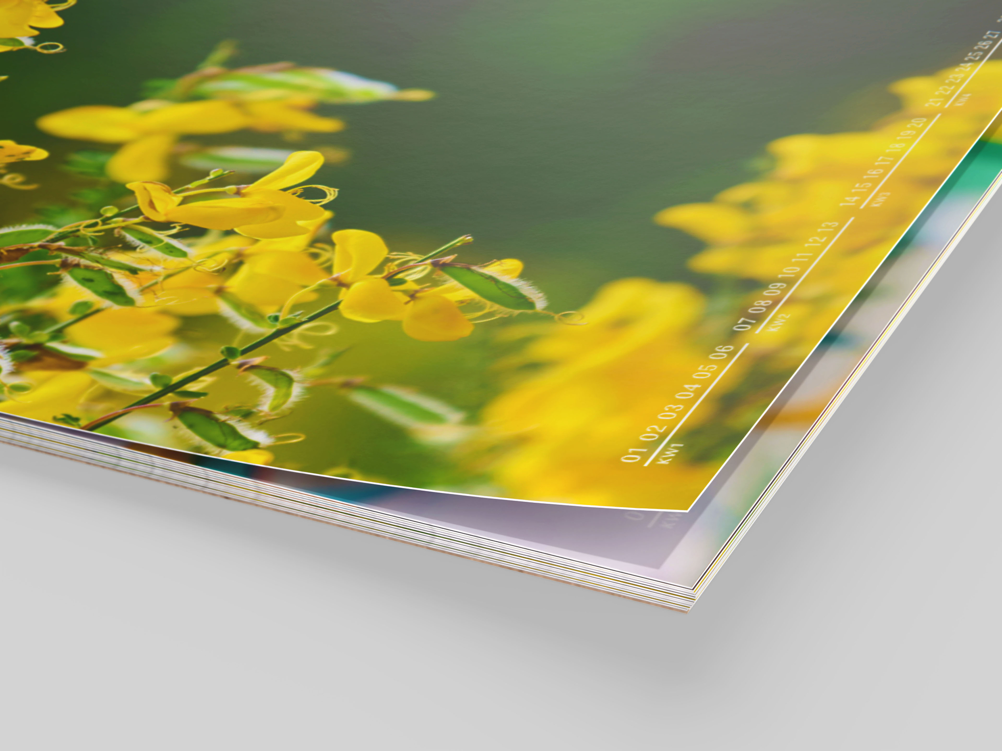 Calendrier personnalisé sur papier photo extra-mat