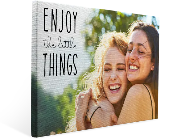 Canvas met tekst ontwerpen