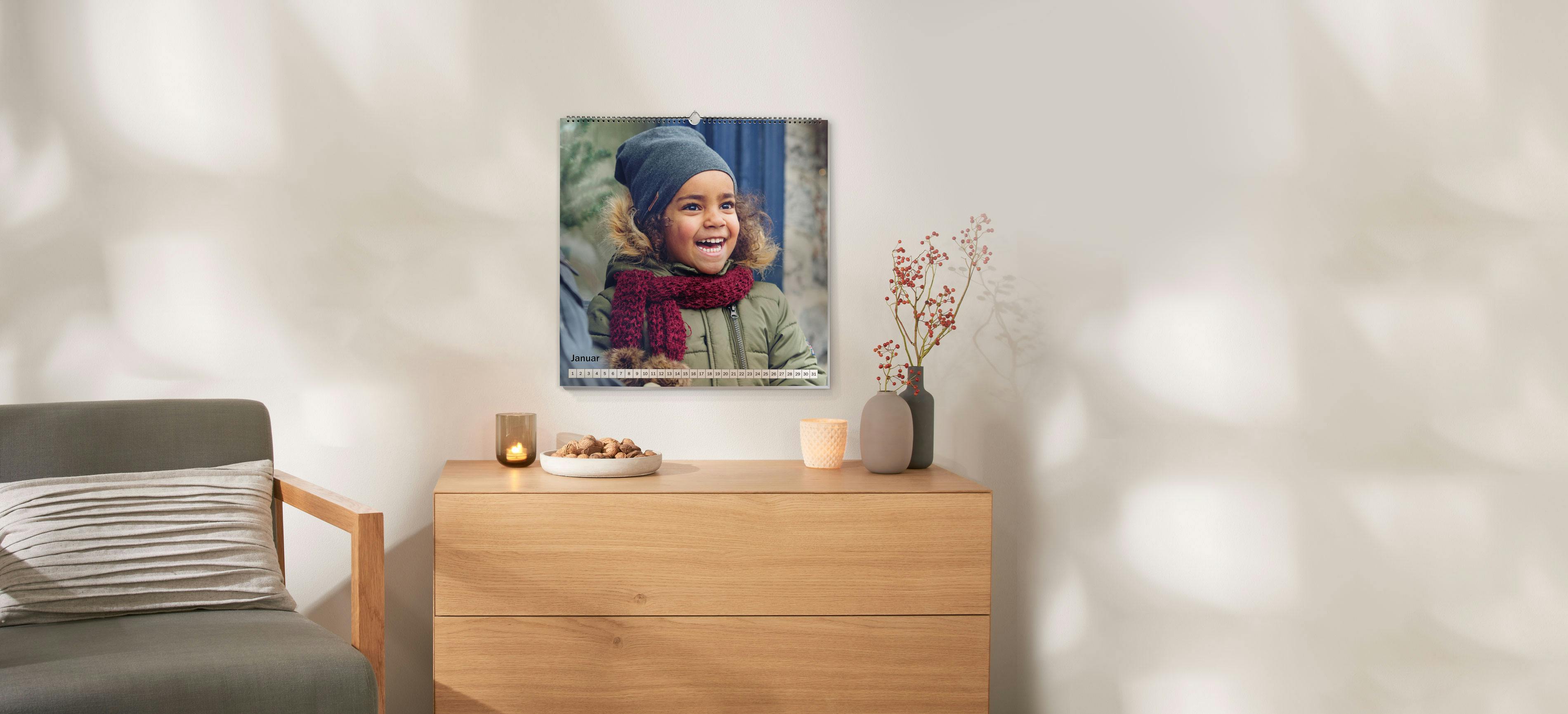 Immerwährenden Fotokalender ohne Jahr gestalten  Pixum
