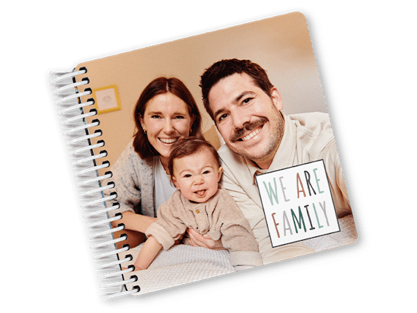 Fotobuch für Babys Pixum Fotobuch Baby mit Familienmotiven