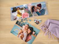 Photo book and photo puzzle for Valentine's day