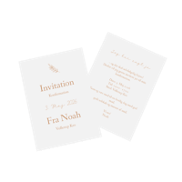 Design kort med foto til konfirmationen