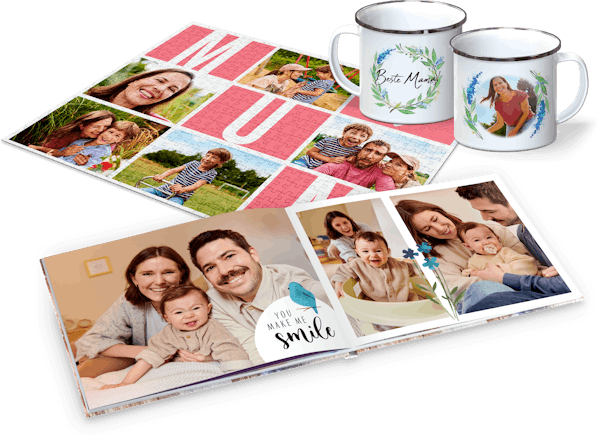 Fotogeschenke zum Muttertag Pixum Fotogeschenke zum Muttertag mit Familienmotiven