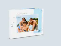 Album photo de famille Couverture d'un album photo de famille avec le modèle de mise en page Sea Kissed.