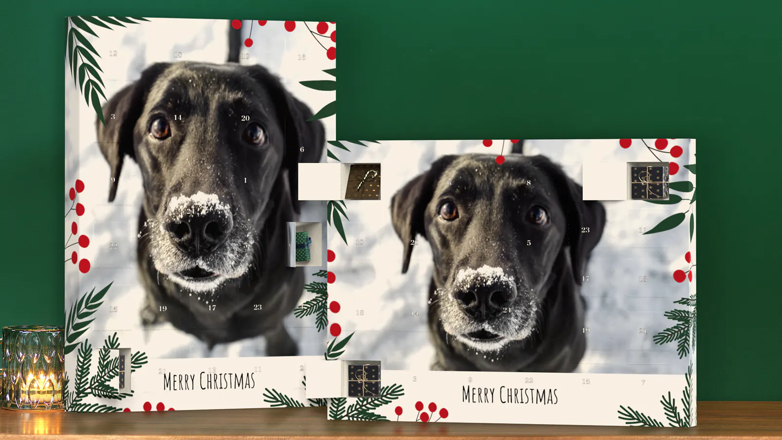 Calendrier de l’Avent photo à remplir soi-même