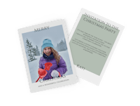 Photo card as a Christmas card Photo card as a Christmas card