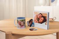 Álbum de fotos, taza perosnalizada e imanes personalizados con forma de corazón Álbum de fotos, taza perosnalizada e imanes personalizados con forma de corazón