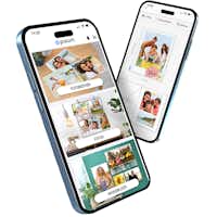 Recorte de un smartphone con la aplicación Pixum Recorte de un smartphone con la aplicación Pixum