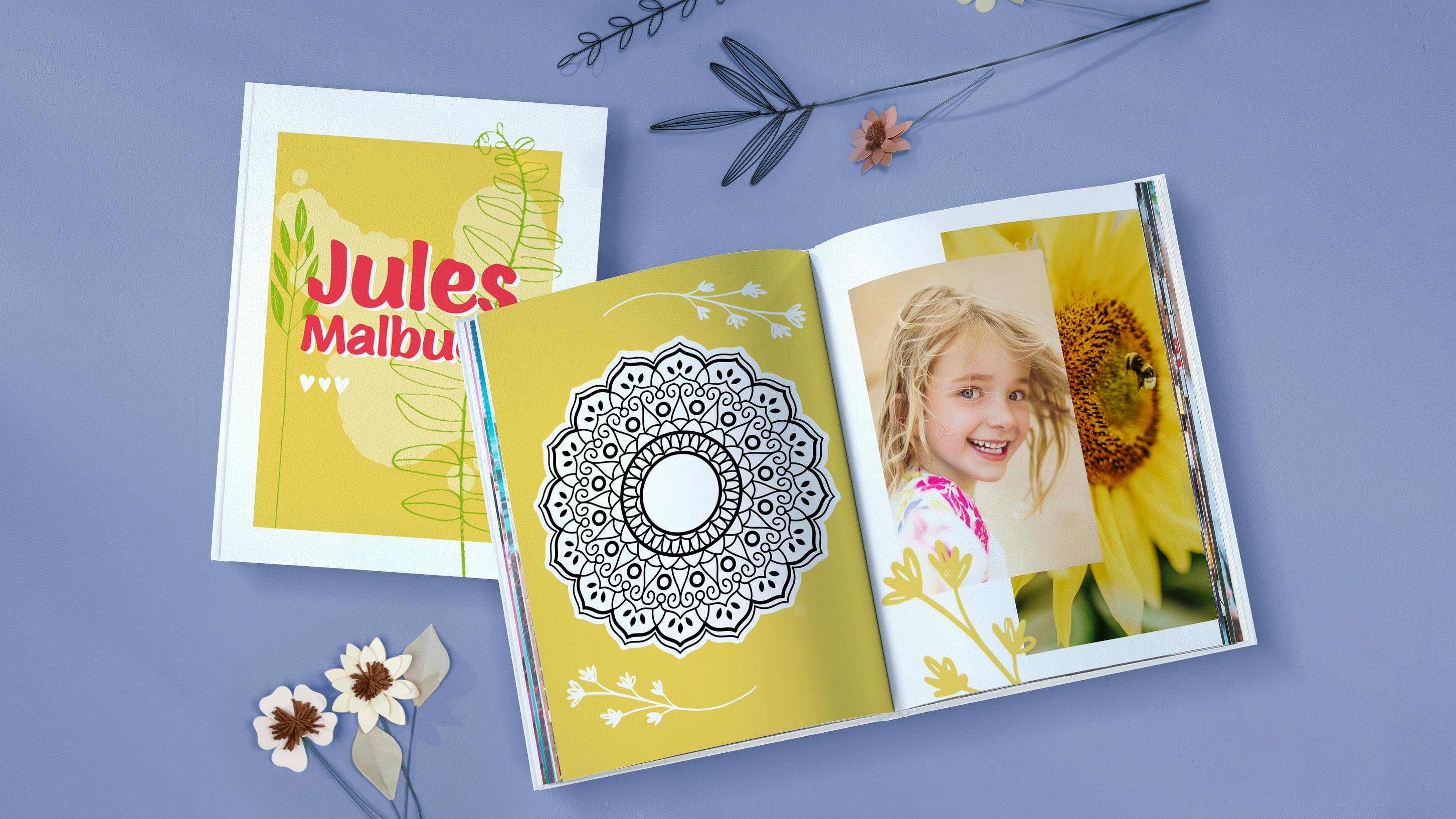Pixum Fotobuch als Malbuch Pixum Fotobuch als Malbuch mit Mandala