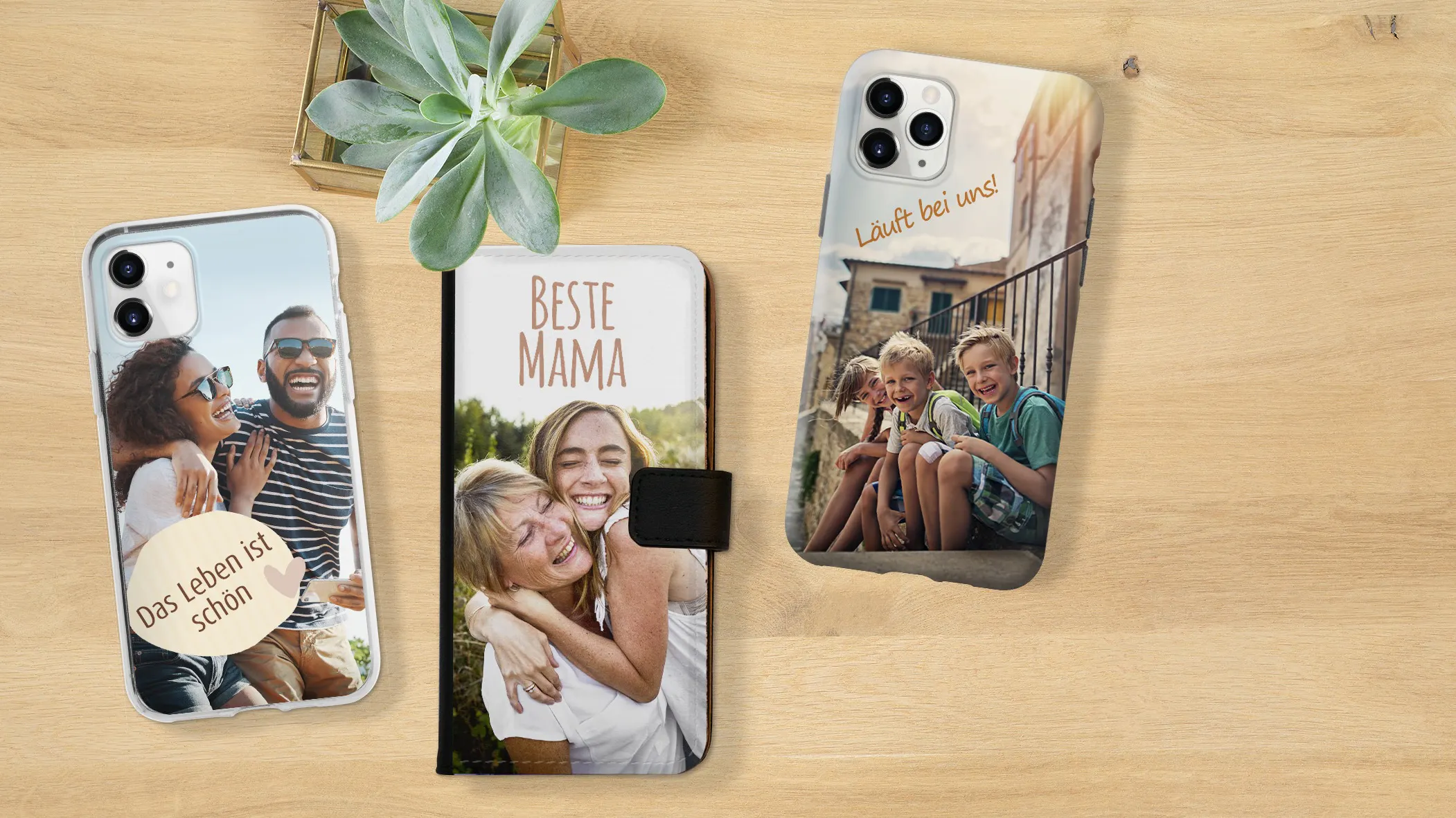 Fotohoesje met spreuk ontwerpen Fotohoesje met spreuk ontwerpen