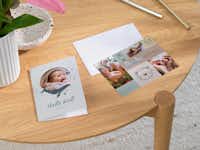 New baby card Photo of new baby cards