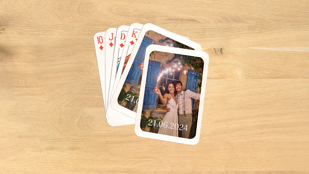 Fotokarten als Hochzeitsgeschenk Fotokarten als Hochzeitsgeschenk