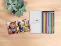 Faber-Castell-Stiftebox Familie Ambiente Faber-Castell-Stiftebox mit Familienmotiv im Ambiente