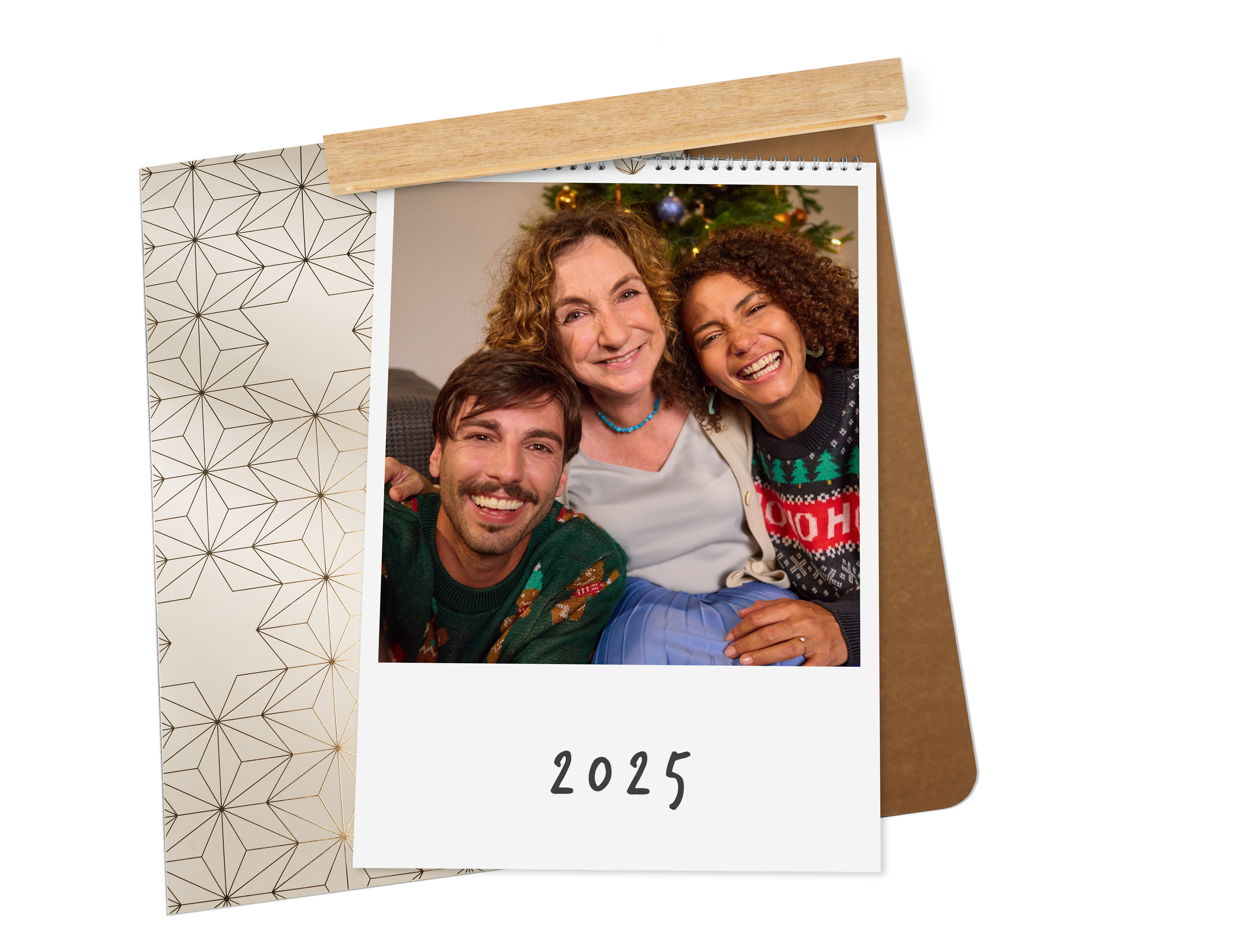 Pixum photo calendar with Christmas gift box