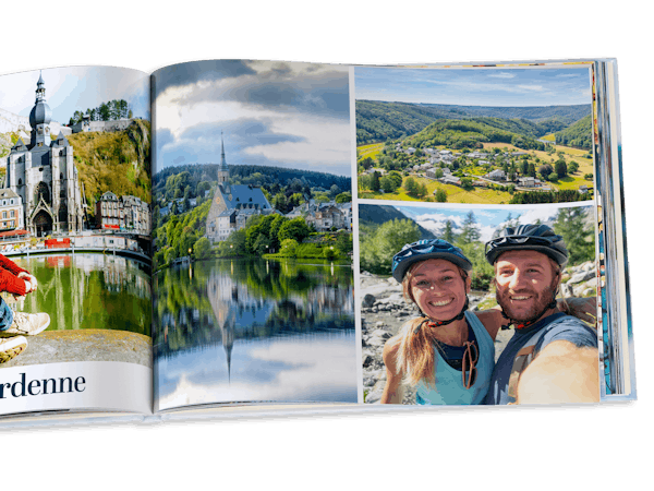 Livre photo paysage avec des photos de vacances en Ardenne belge