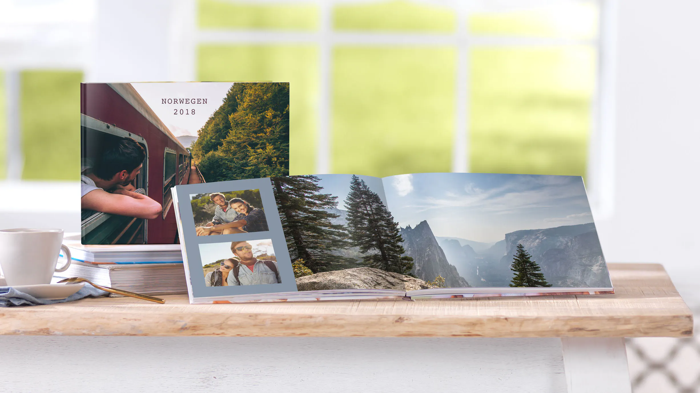 Resefotobok i liggande format Resefotobok i liggande format