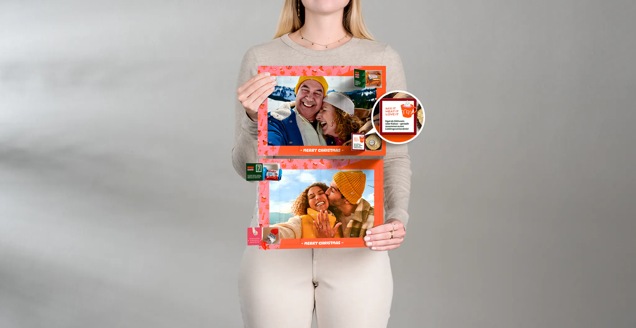 Paar-Adventskalender mit Schokolade und Challenges Paar-Adventskalender mit Schokolade und Challenges