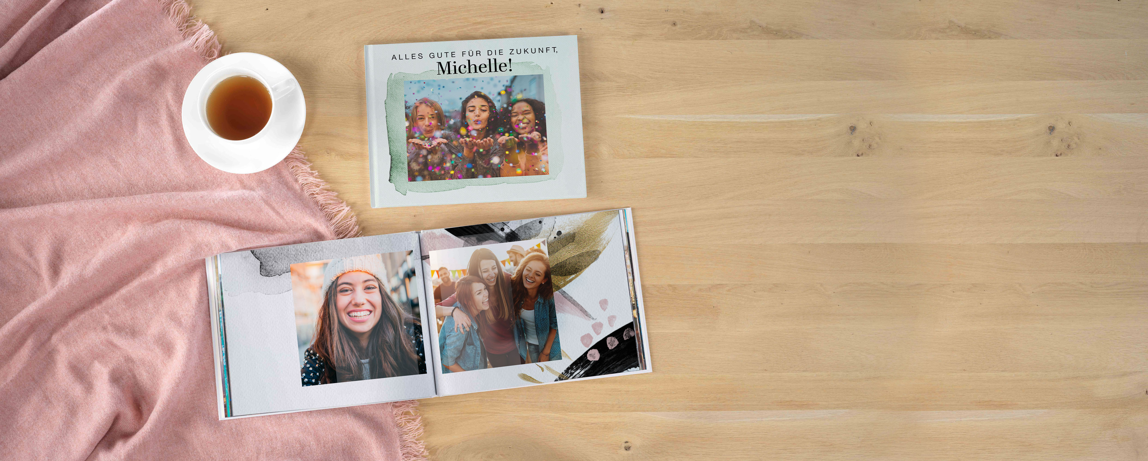 Fotoboek als afscheidscadeau voor een collega.