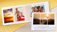 Pixum Fotobuch Pixum Fotobuch in quer mit Layflat-Bindung und Sommermotiven