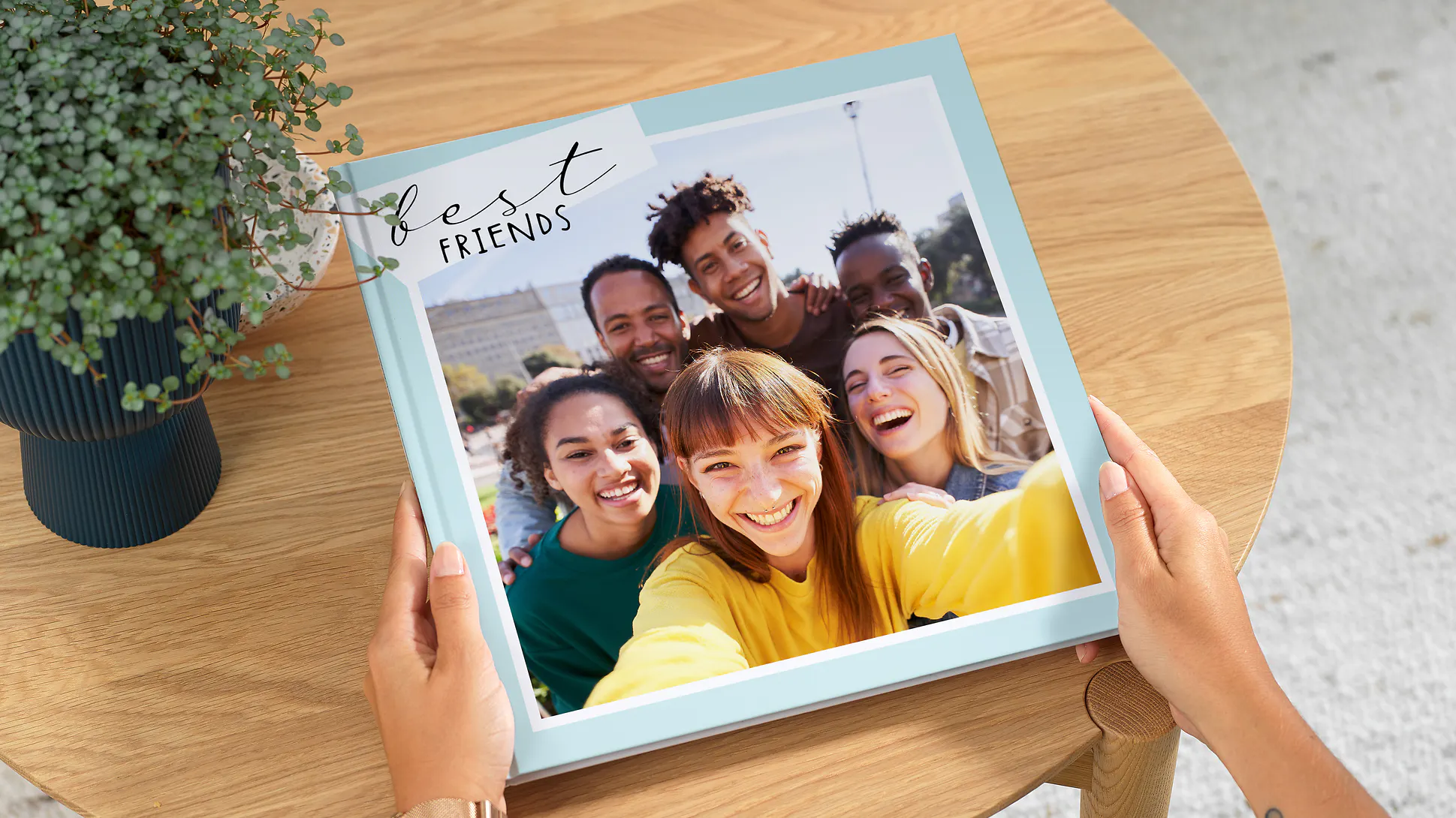 Livre photo avec des amis Livre photo avec des amis