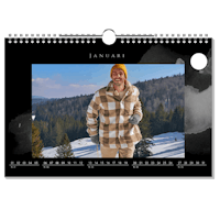 Kalender Design Midnight Sky Kalender Design Midnight Sky