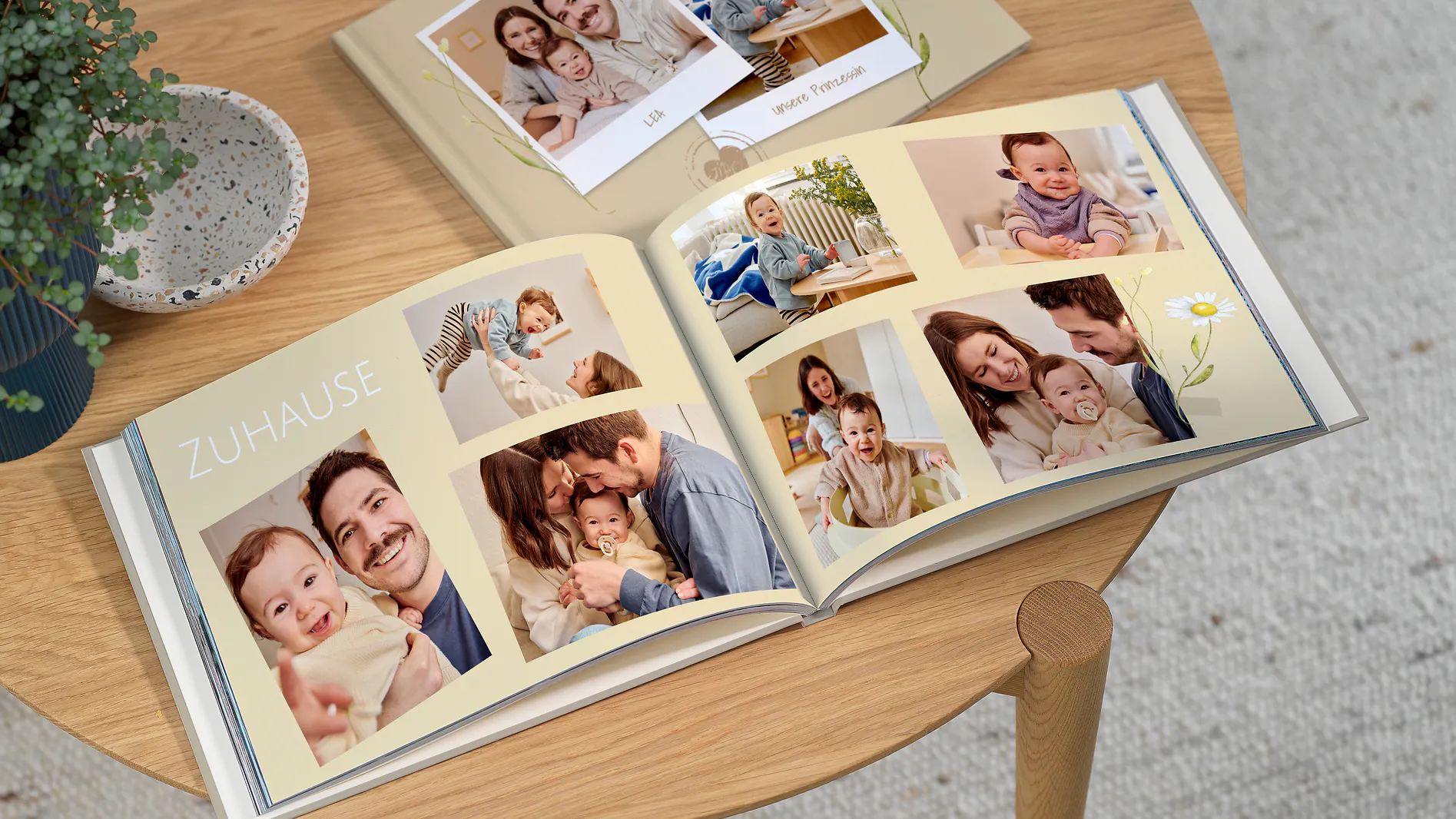 Pixum Fotobuch mit Familienfotos