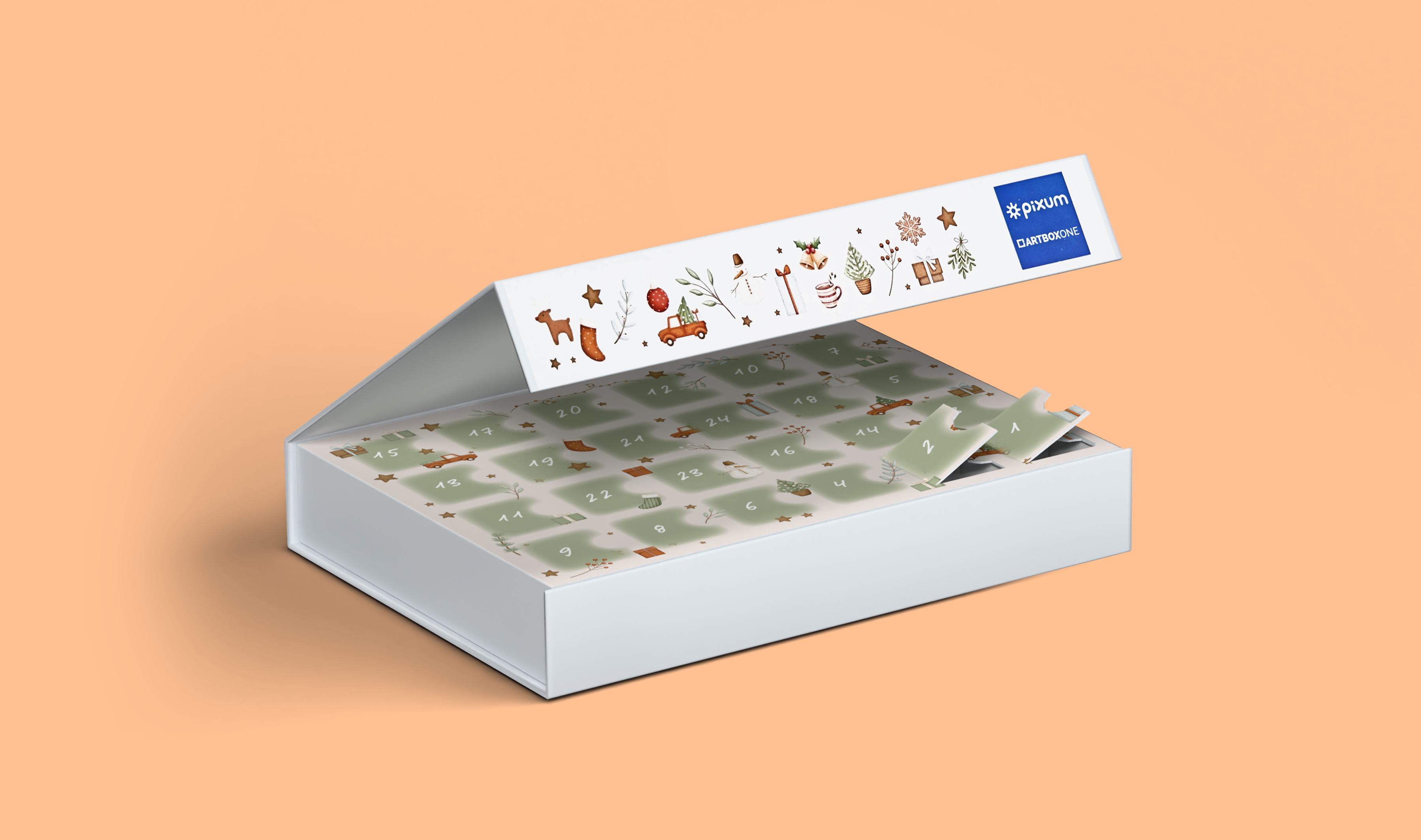 Puzzle Adventskalender mit eigenem Foto gestalten