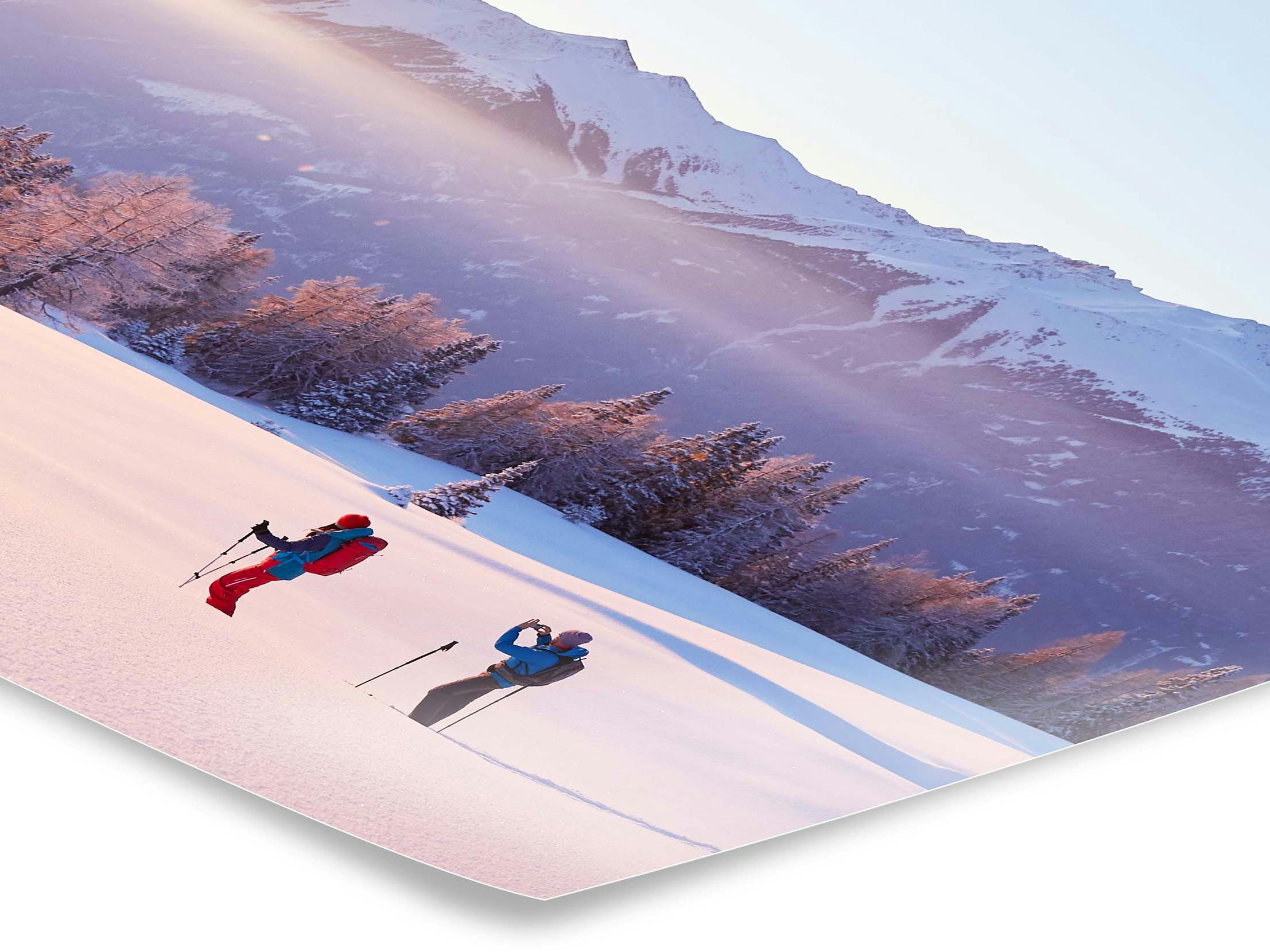 Fotoposter gestalten Fotoposter Detailansicht mit Weihnachtsmotiv als Freisteller