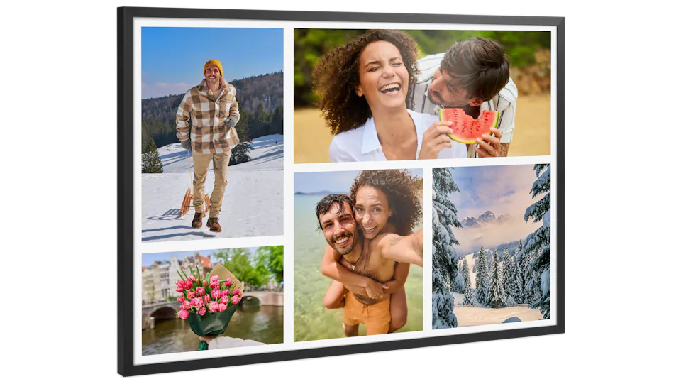 Design din egen fotocollage som vægbillede Design din egen fotocollage som vægbillede