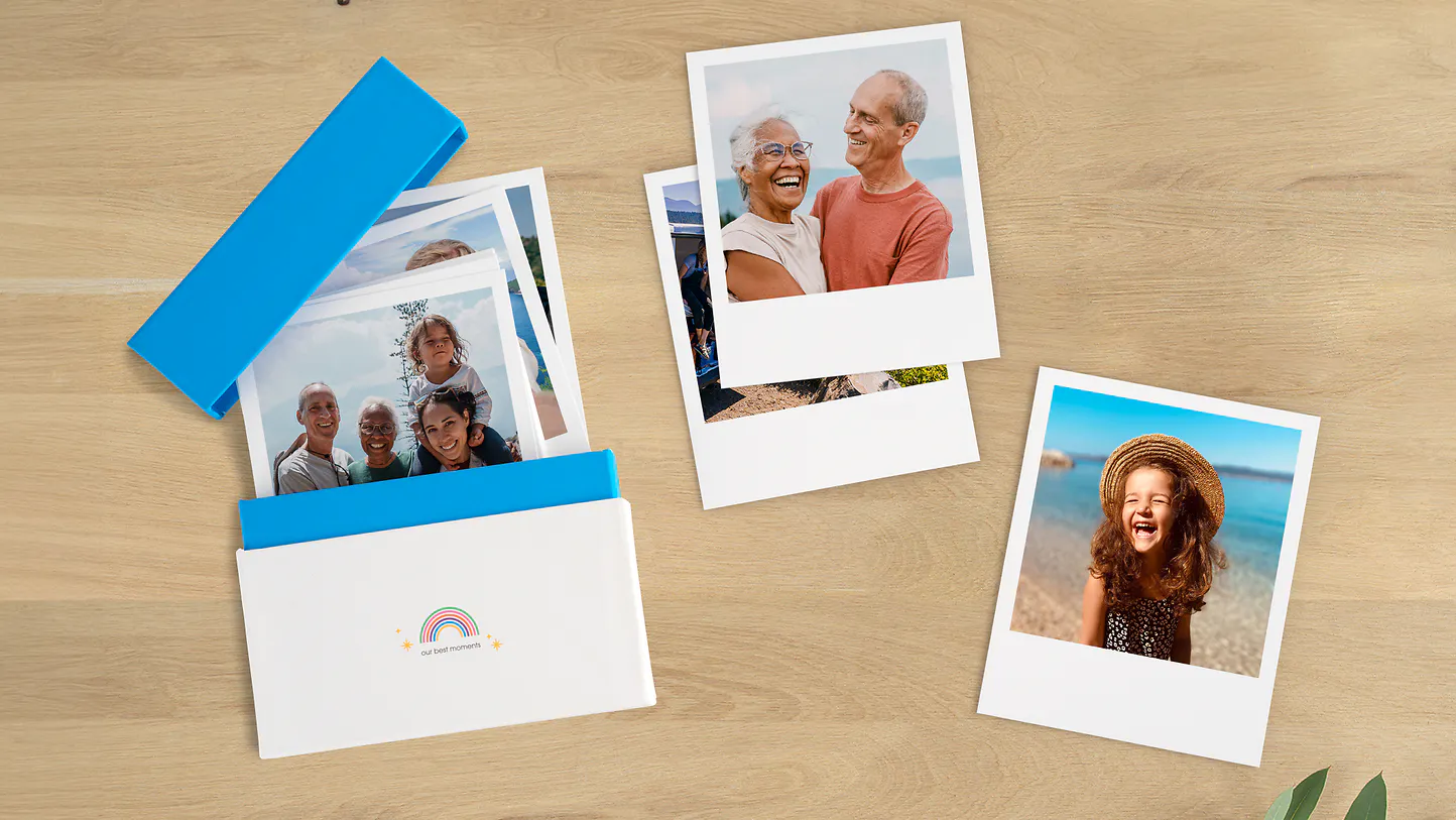 Retro-Prints met doosje maken