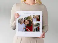 Pixum Fotobuch XL quadratisch erstellen Pixum Fotobuch XL im quadratischen Format mit Fotos zum Muttertag auf dem Cover