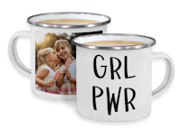 Fototasse Emaille Foto Design Freisteller Freisteller der Fototasse Emaille mit und ohne Design