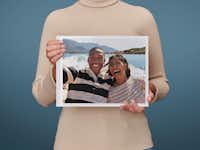 Álbum Digital Pixum grande panorámico Álbum Digital Pixum grande panorámico con la foto de una pareja en Italia