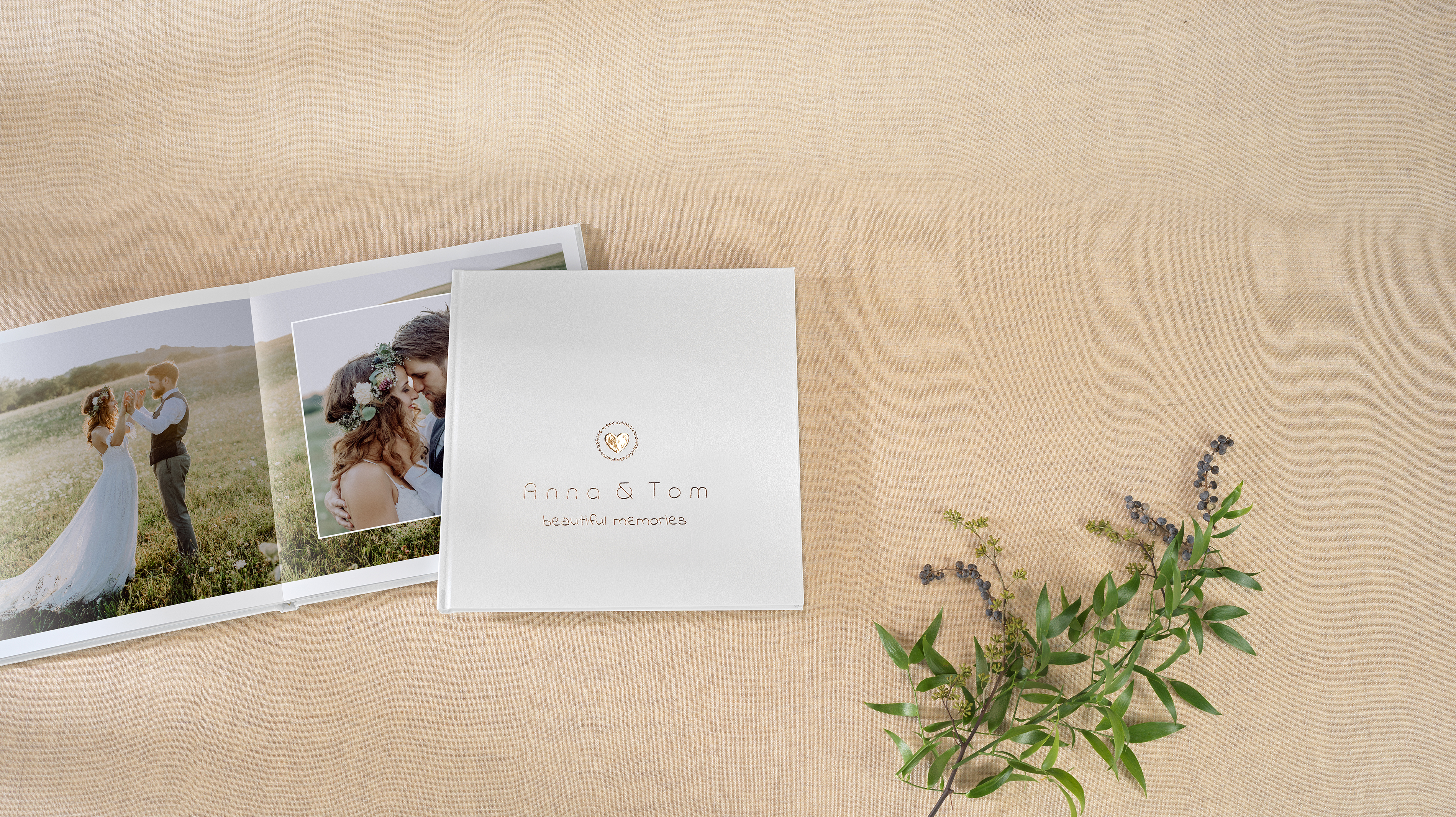 Fotolibro con copertina in tela