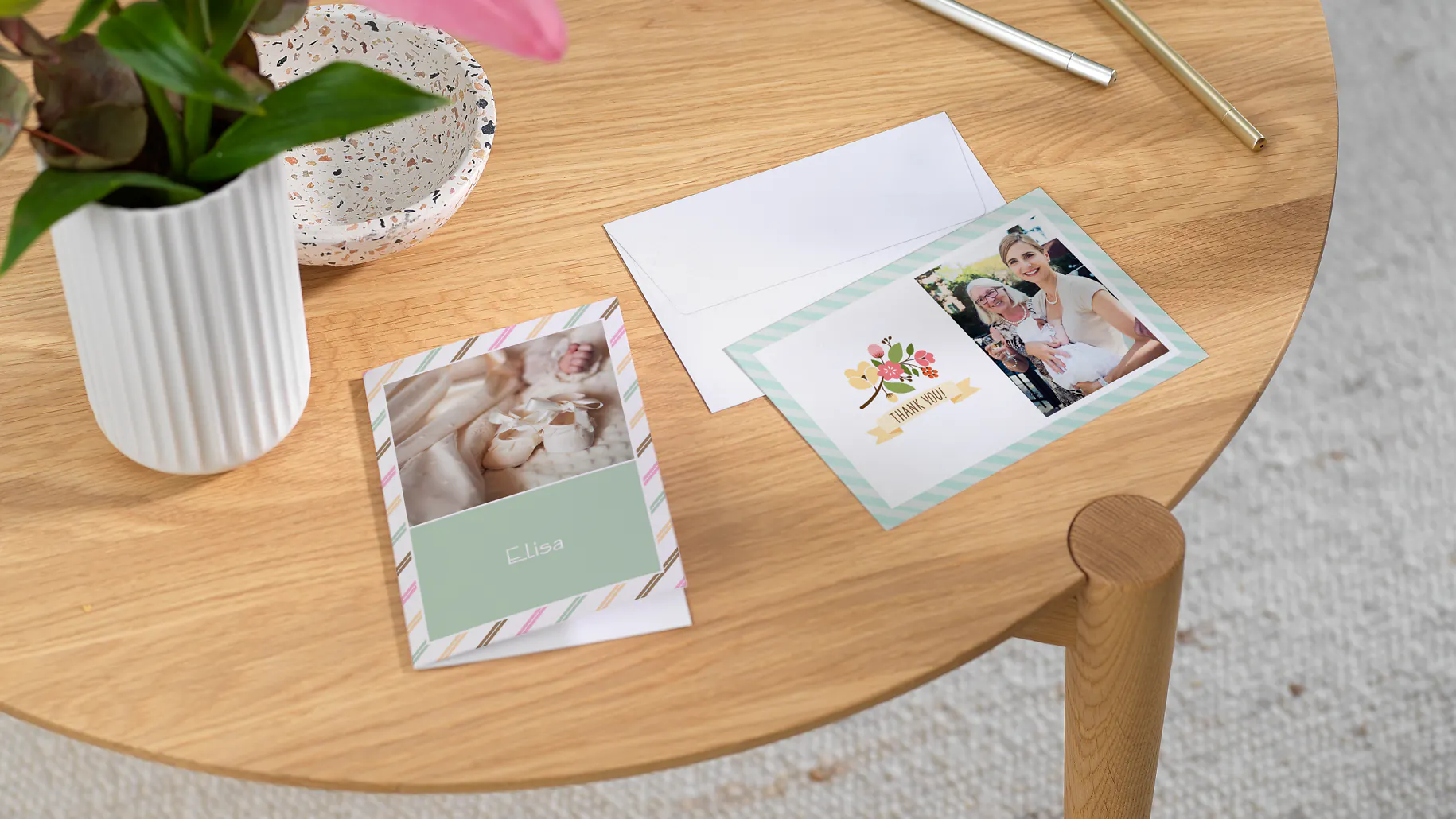 Geboortekaartje met foto maken