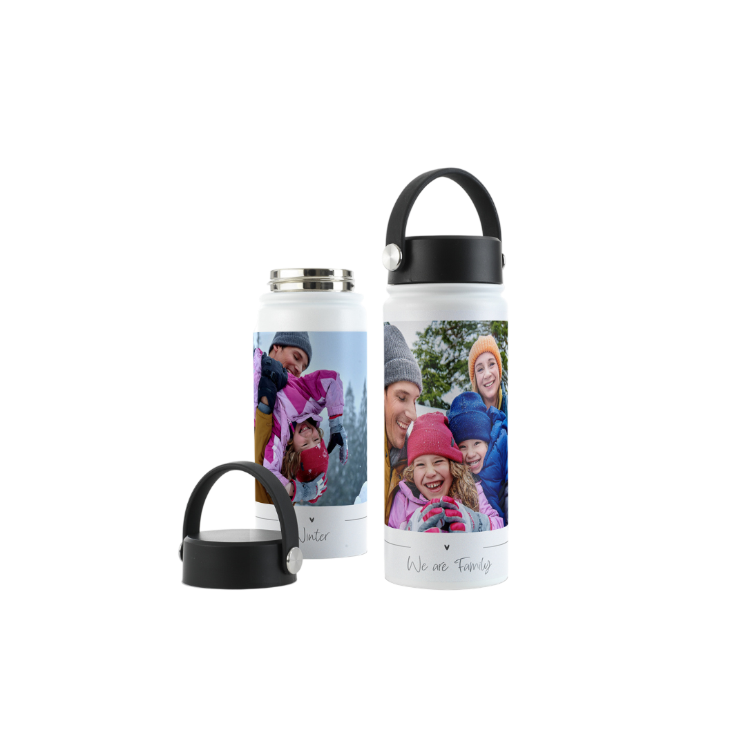 Photo drinking bottle