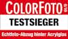 Colorfoto Logo "Foto sobre metacrilato Pixum" 06/2019