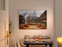 Pixum Wandbild Pixum Fotoleinwand mit winterlichen Motiv