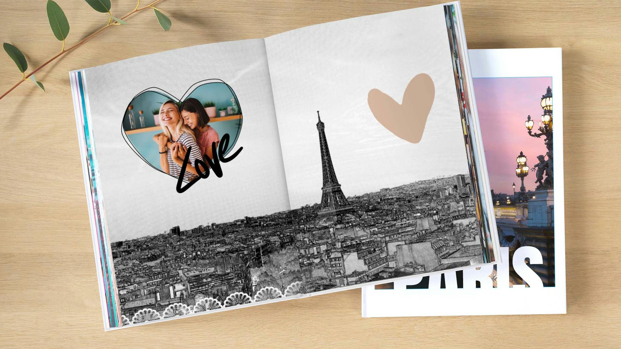 Pixum Fotobücher mit Paris-Motiven.