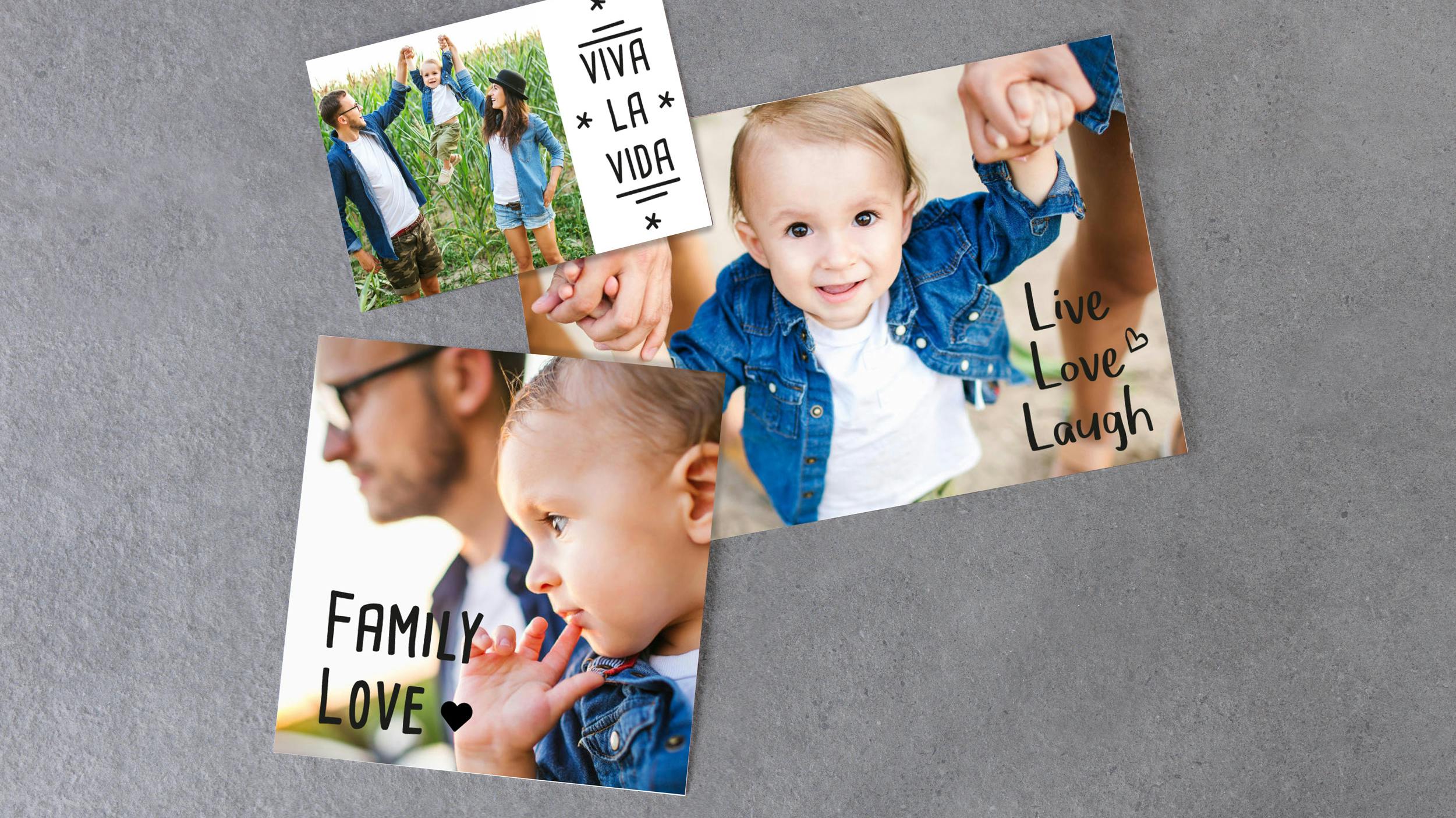 Tirages Art Print de photos de famille avec des designs originaux et créatifs