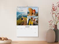 Wochenkalender als Wandkalender mit einer Bildcollage einer Familie Wandkalender mit einer Fotocollage von einer Familie, der die Wochentage übersichtlich anzeigt.