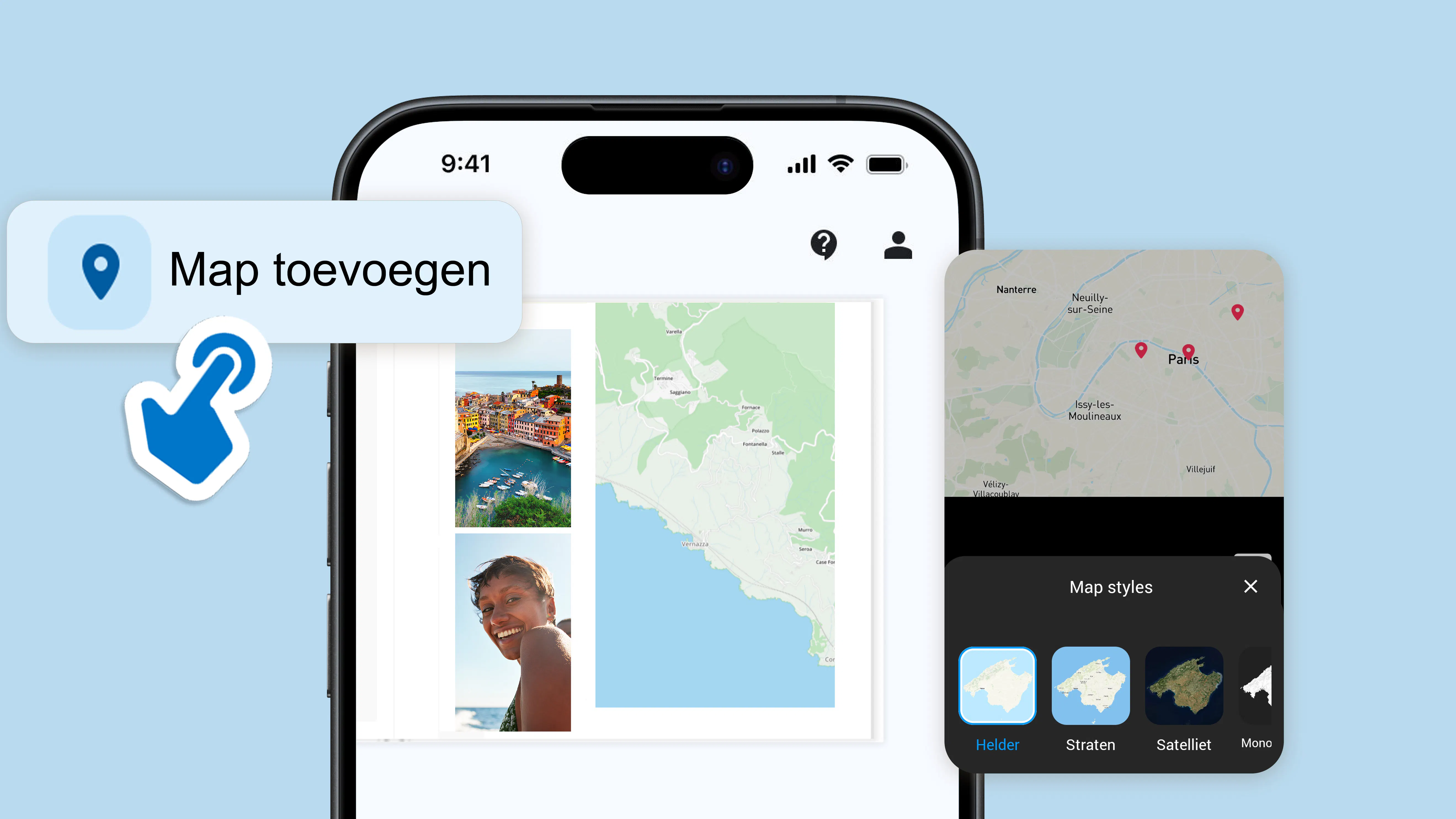 Routekaarten in de Pixum App Routekaarten in de Pixum App