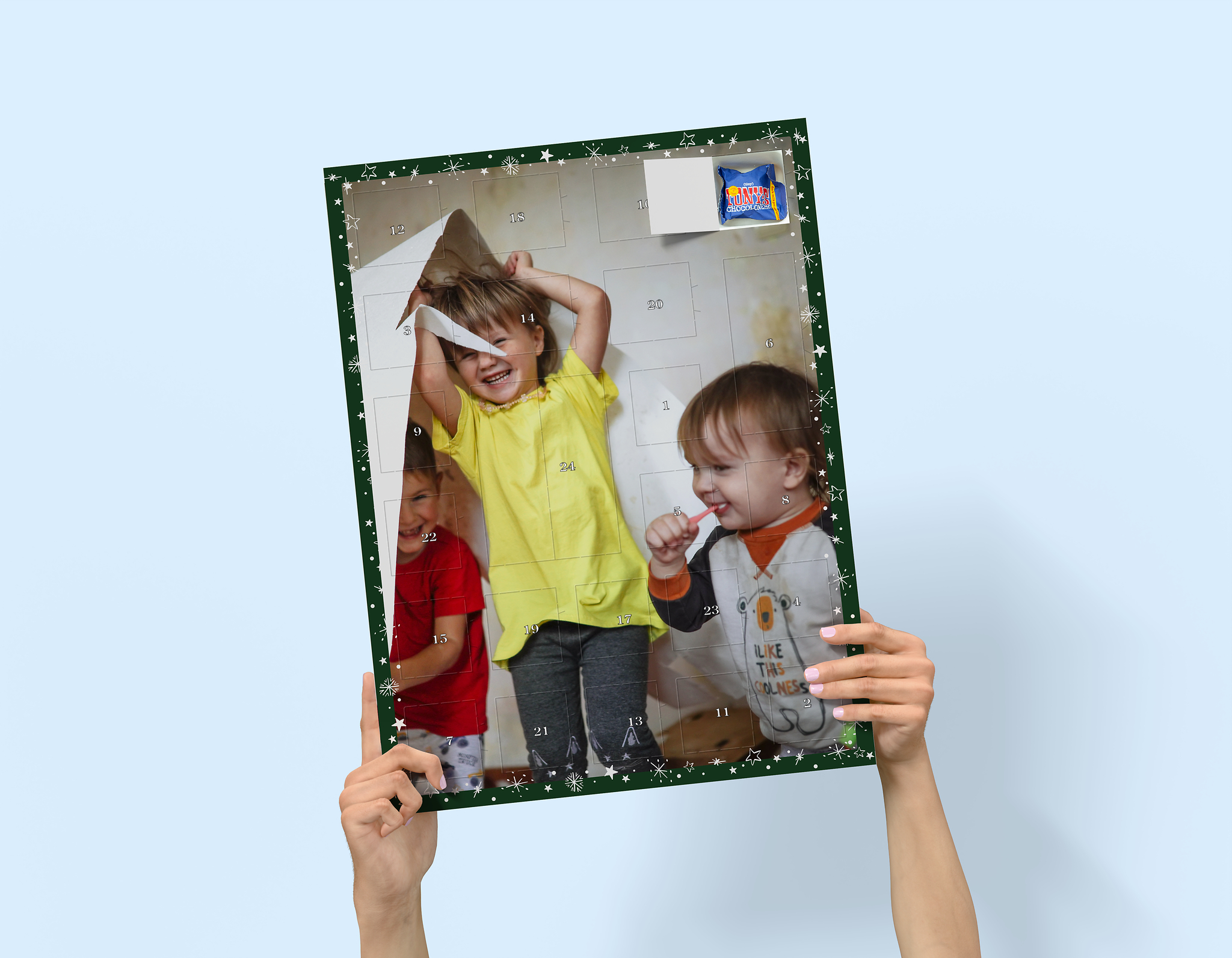 Adventskalender mit persönlichen Fotos gestalten