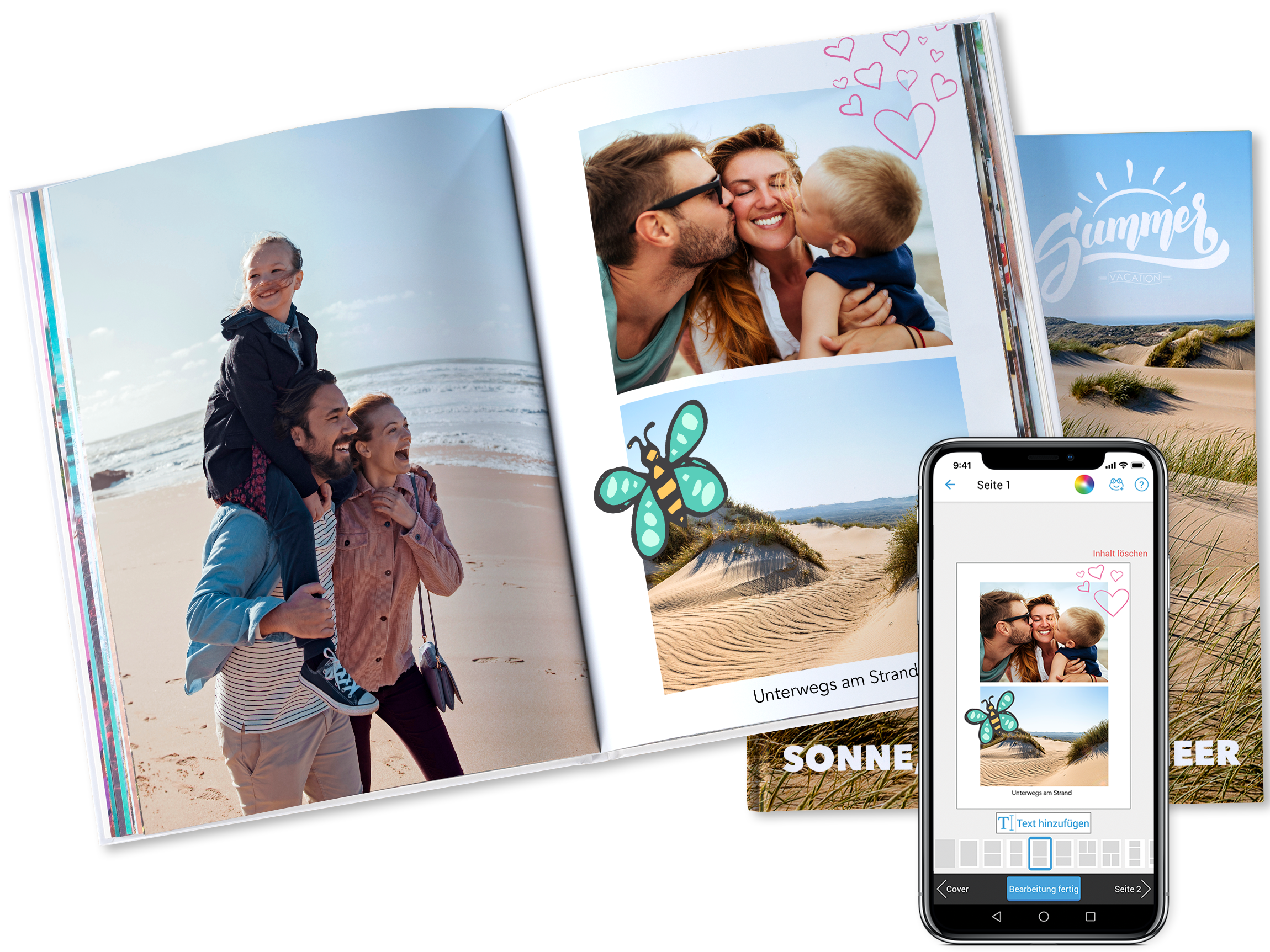 Pixum Fotobuch im Hochformat mit der Pixum App bestellen