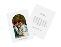 Fotokarten mit persönlicher Nachricht als Weihnachtskarten gestalten Fotokarte als Weihnachtskarte mit Familienfoto