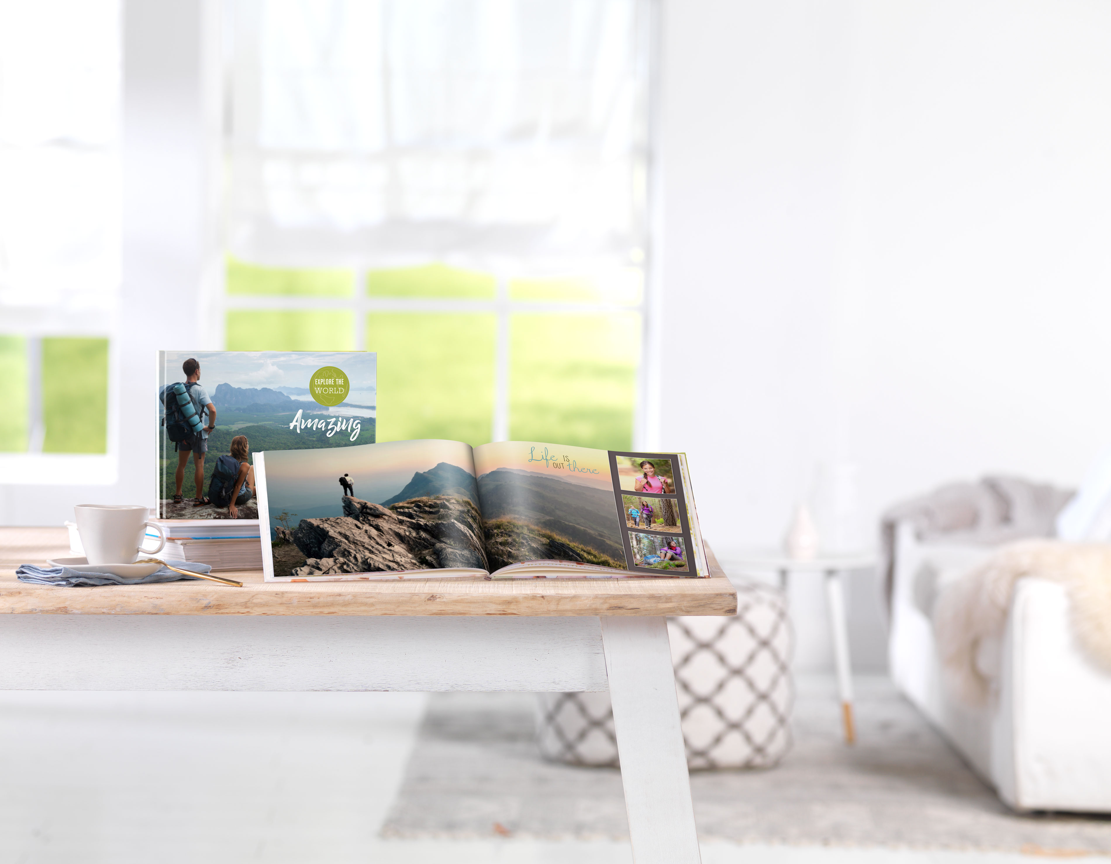 Template for a Landscape Album