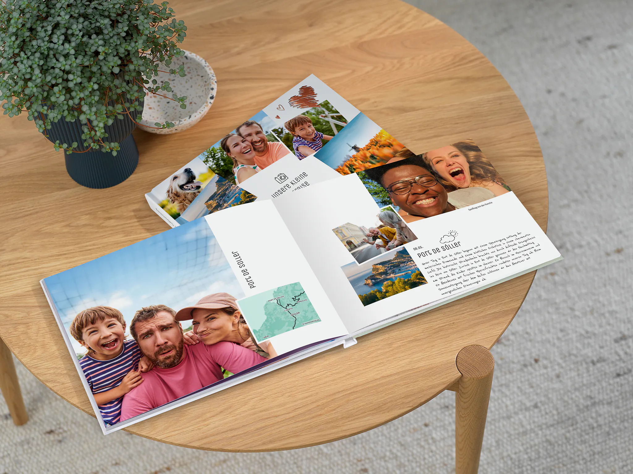 Pixum fotobok som semesterbok