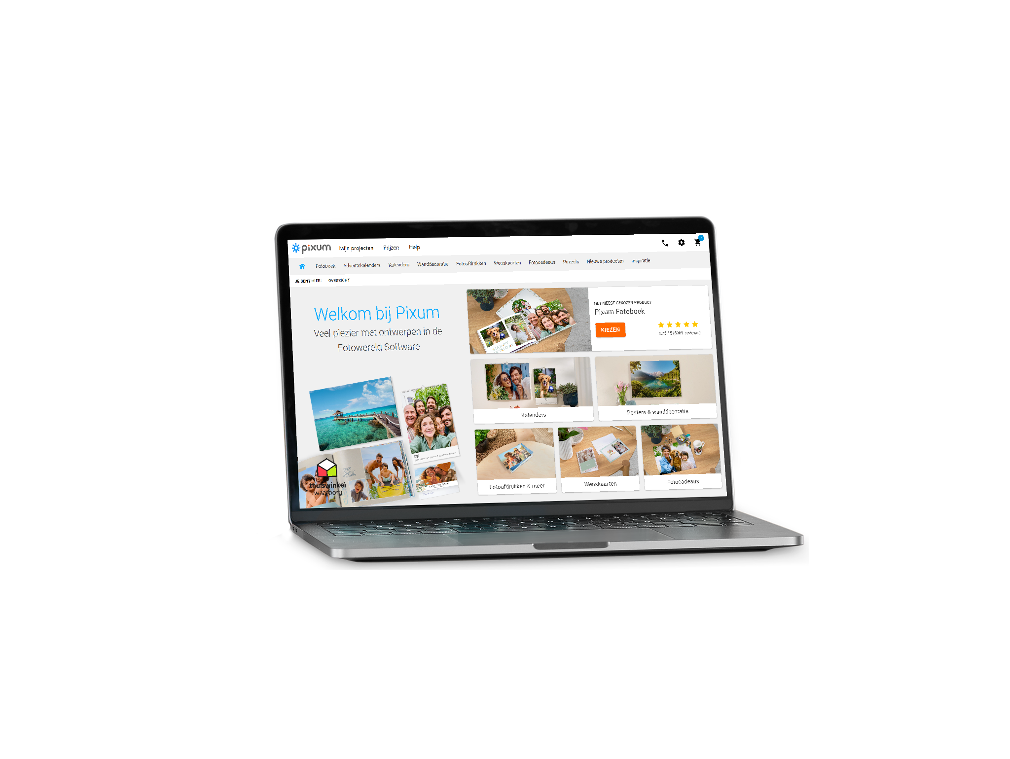 Download de Pixum Fotowereld Software