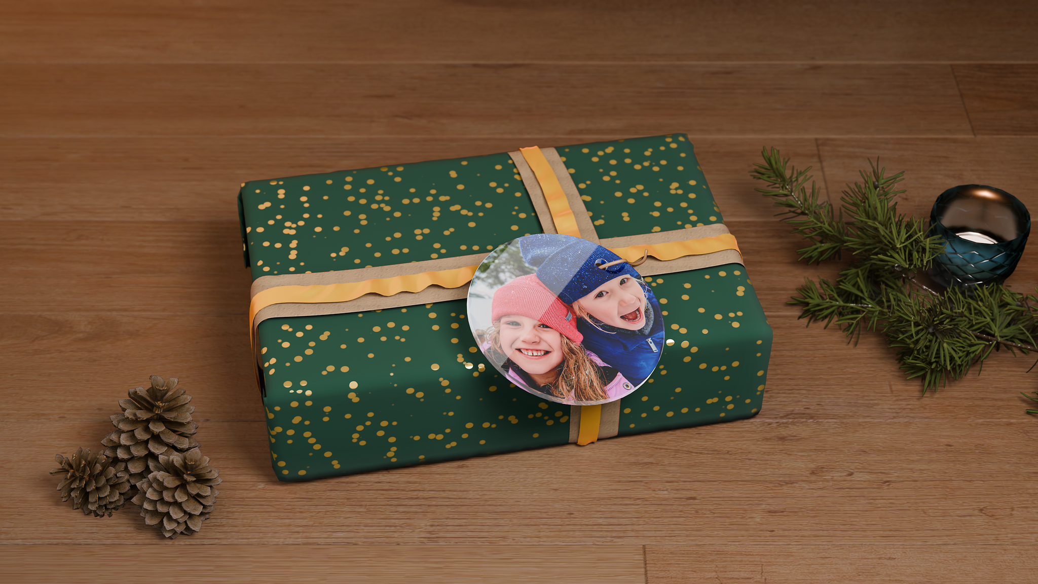 Adorno de navidad personalizado